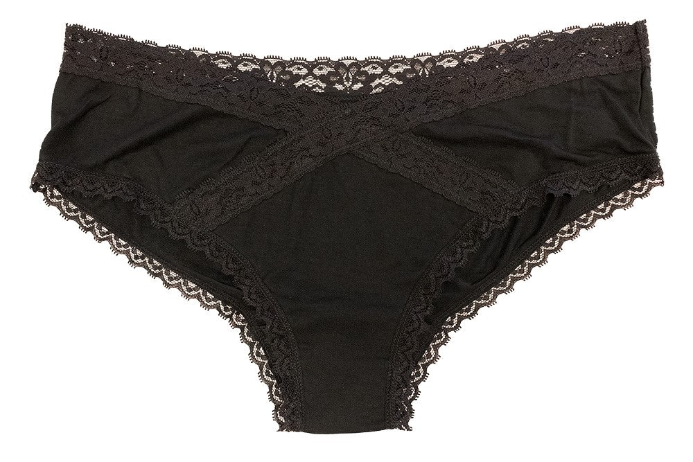 Cross Lace Modal Hipster