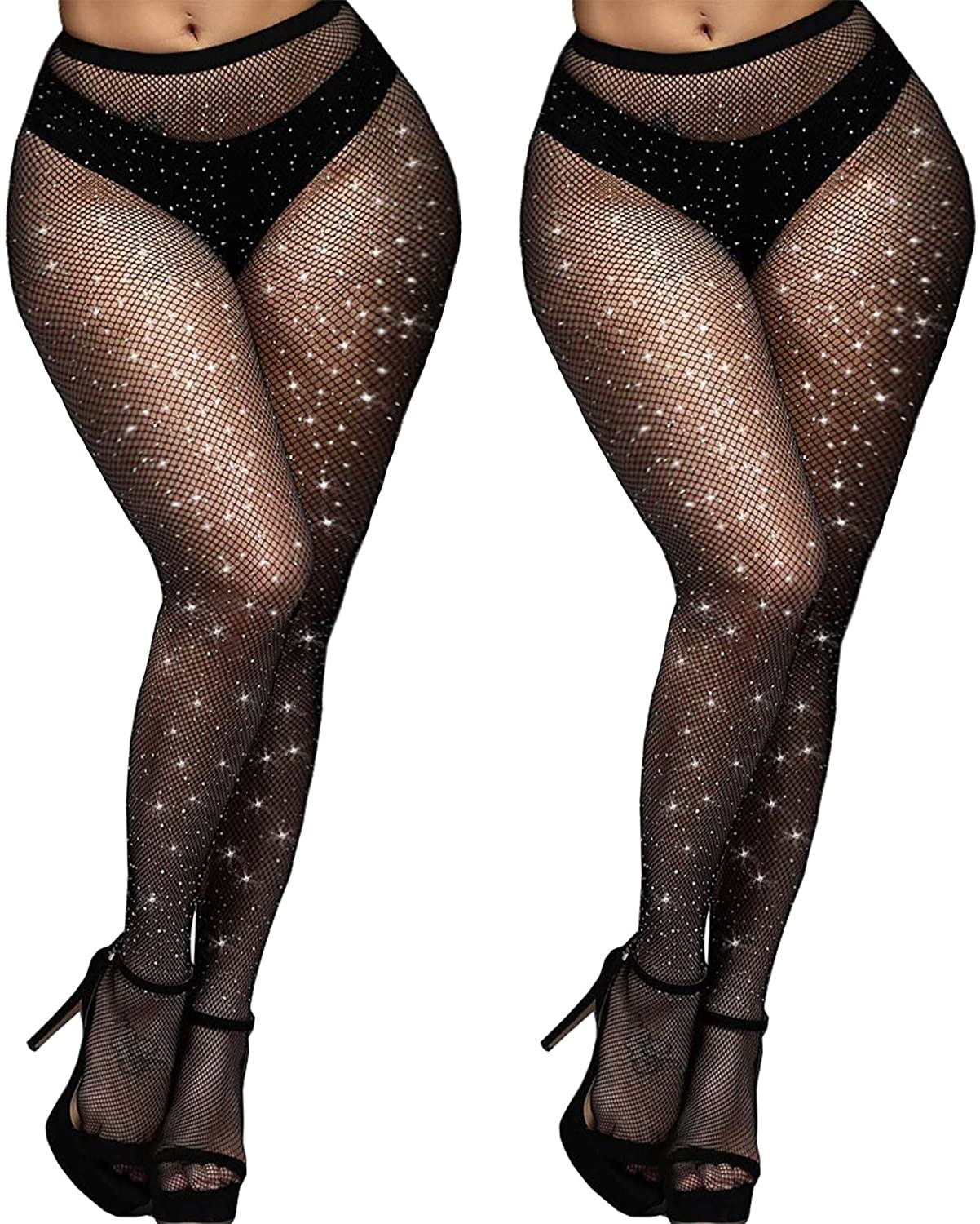 Diamond Fence Net Stocking - Luscious Goddess