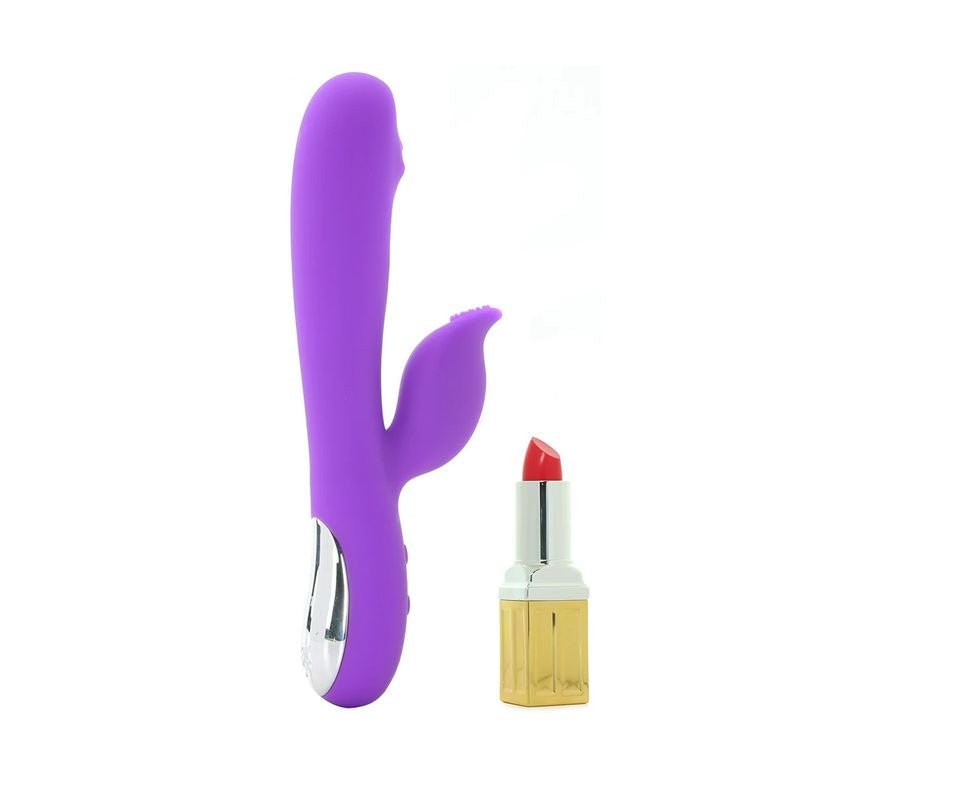 Embrace Swirl Silicone Vibe with Pleasure Balls - Luscious Goddess