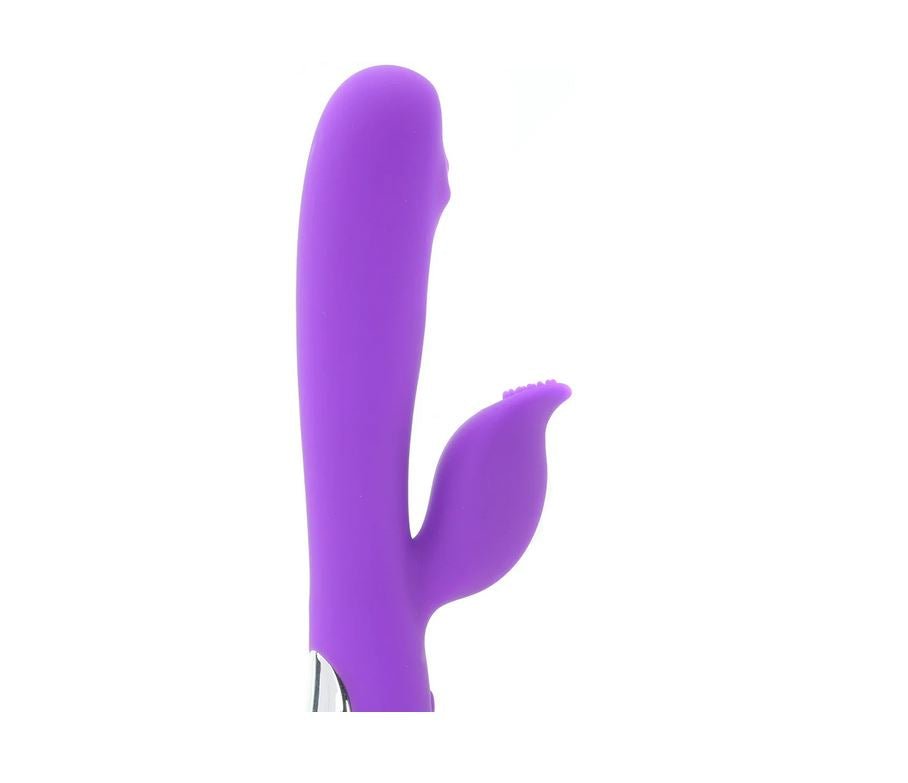 Embrace Swirl Silicone Vibe with Pleasure Balls - Luscious Goddess