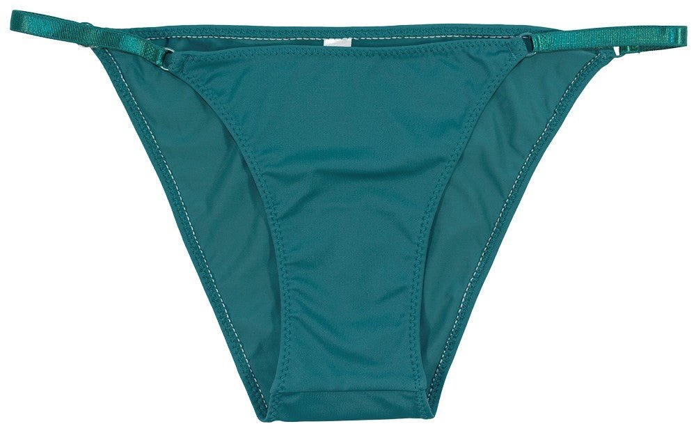 Microfiber with Ring Detail Bikini Panty - Luscious Goddess
