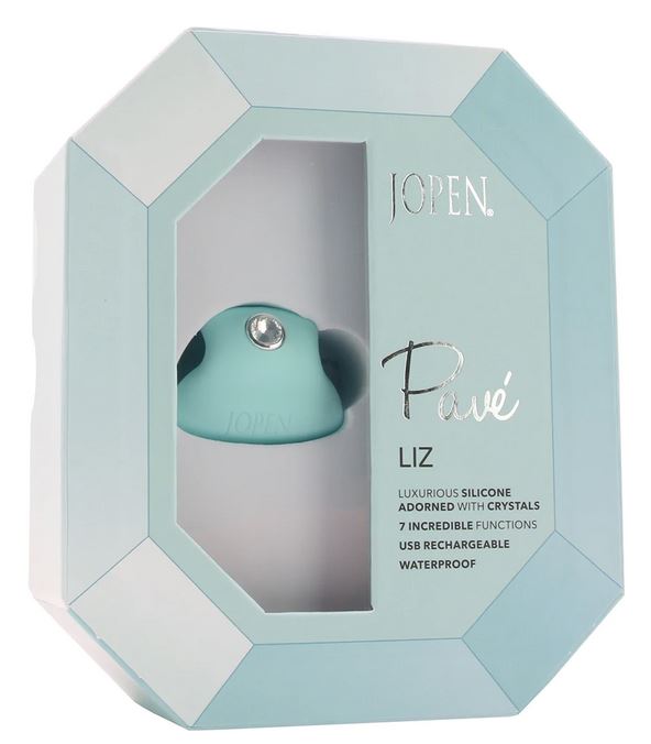 Pavé Liz Form Fitting Finger Massager - Regular - Luscious Goddess