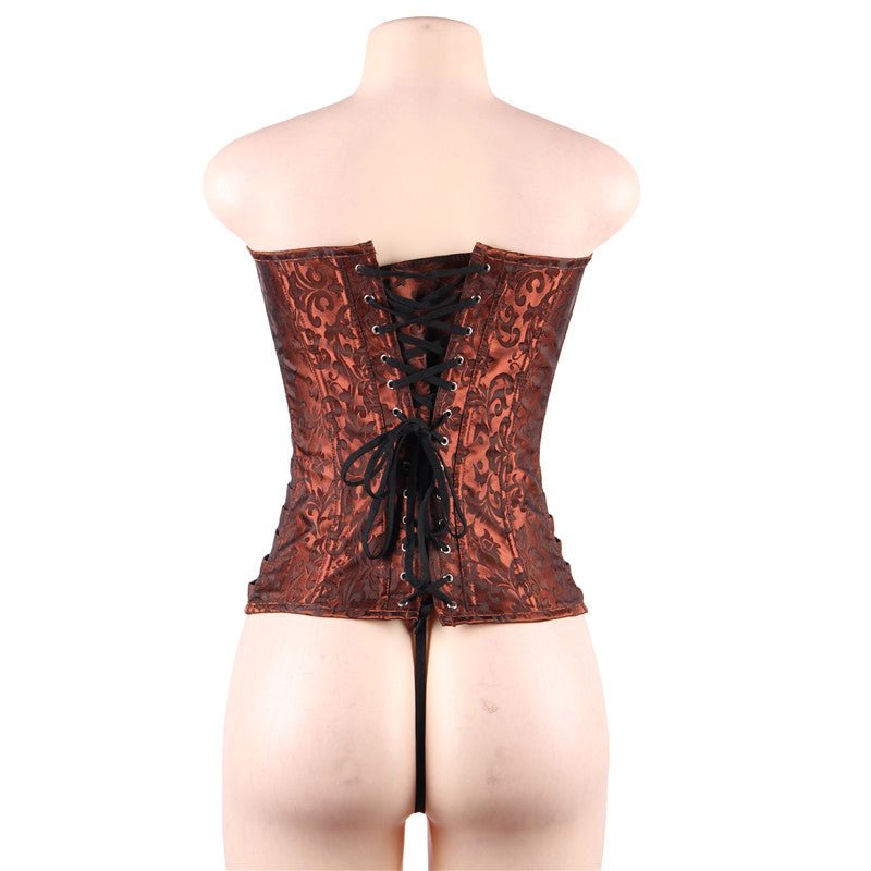 Retro Tummy Control Corset - Luscious Goddess