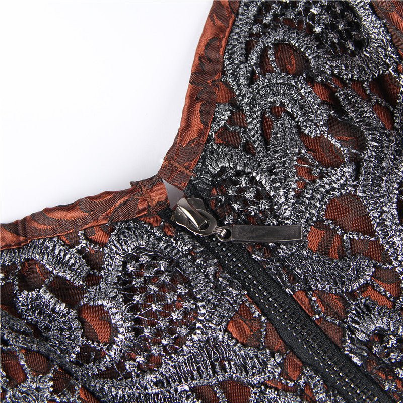 Retro Tummy Control Corset - Luscious Goddess