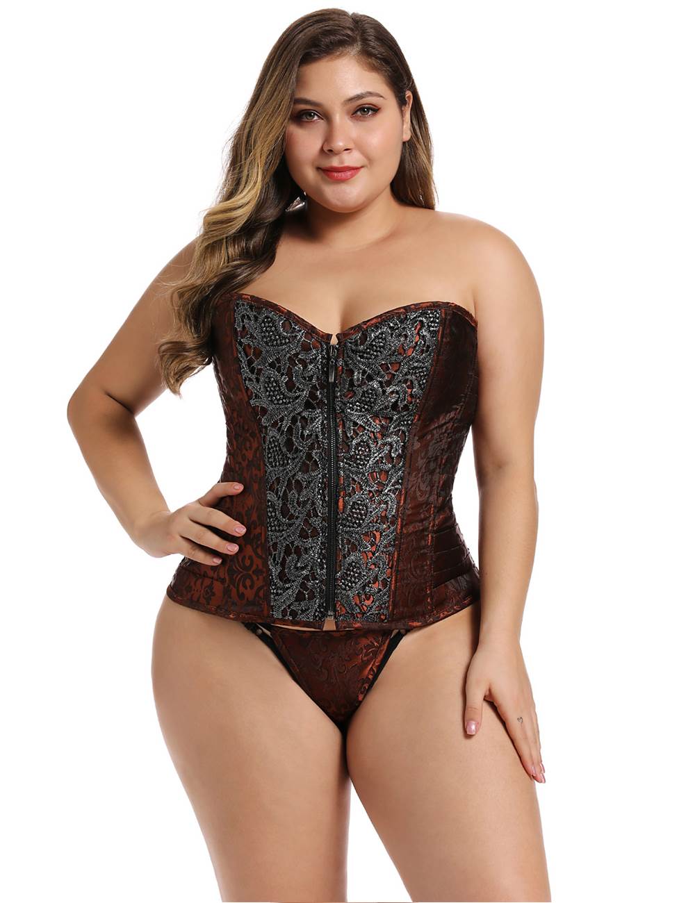 Retro Tummy Control Corset - Luscious Goddess
