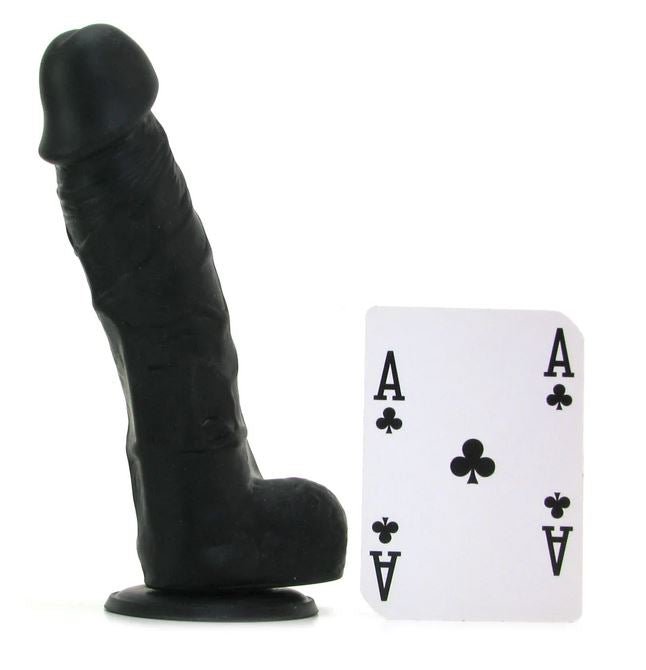 Small Silicone Colours Dildo (Black) - Luscious Goddess