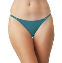 Microfiber with Ring Detail Bikini Panty