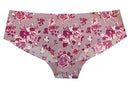 Desert Rose No Show Laser Cut Hipster - Luscious Goddess