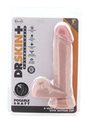 Dr. Skin Plus 8 Inch Posable Ballsy Dildo - Luscious Goddess