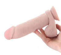 Dr. Skin Plus 8 Inch Posable Ballsy Dildo - Luscious Goddess