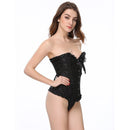 Floral Overbust Tummy Control Push Up Corset - Luscious Goddess