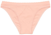 Seamless Bikini with Picot Trim - Luscious Goddess